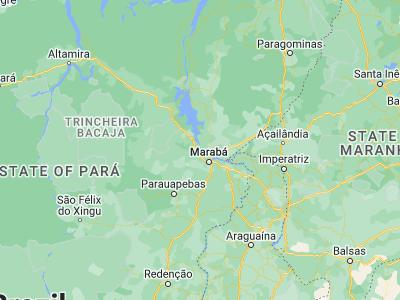 Map showing location of Itupiranga (-5.13472, -49.32667)