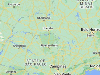 Map showing location of Ituverava (-20.33944, -47.78056)