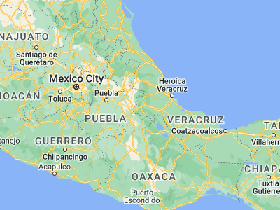 Map showing location of Ixhuatlancillo (18.89728, -97.14803)