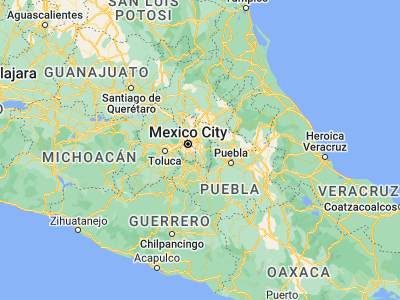 Map showing location of Ixtapaluca (19.31905, -98.88432)