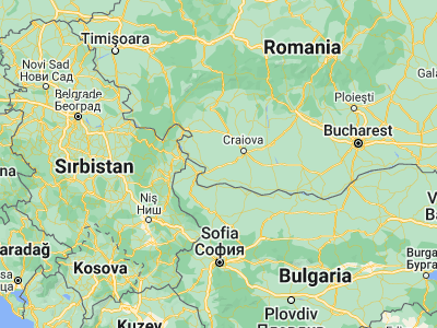 Map showing location of Izvoare (44.14773, 23.29582)