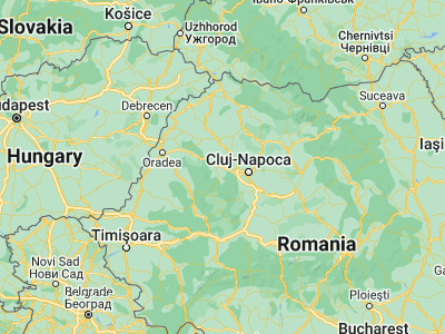 Map showing location of Izvoru Crişului (46.83333, 23.1)