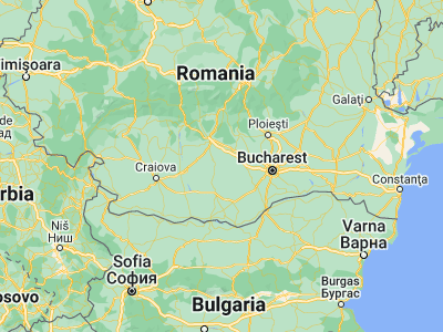 Map showing location of Izvoru (44.5, 25.06667)