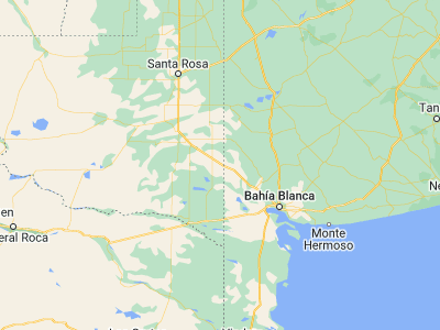 Map showing location of Jacinto Arauz (-38.08606, -63.43169)