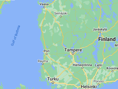 Map showing location of Jämijärvi (61.81667, 22.7)