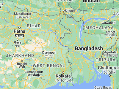 Map showing location of Jangipur (24.47001, 88.07659)