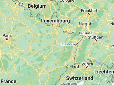 Map showing location of Jarville-la-Malgrange (48.66907, 6.20636)