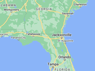 Map showing location of Jasper (30.51827, -82.94819)