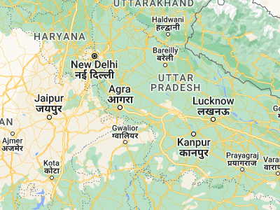 Map showing location of Jasrāna (27.23566, 78.65256)