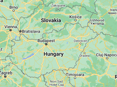 Map showing location of Jászjákóhalma (47.52038, 19.99086)