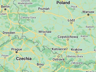 Map showing location of Jelcz (51.02102, 17.32095)
