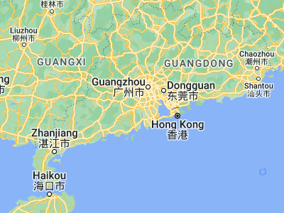 Map showing location of Jiangmen (22.58333, 113.08333)