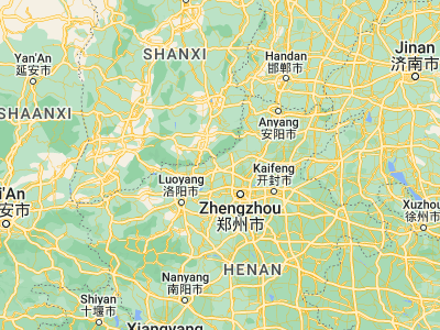 Map showing location of Jiaozuo (35.23972, 113.23306)