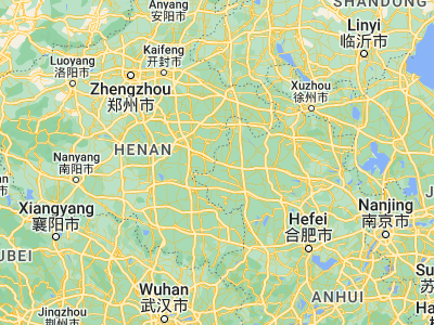 Map showing location of Jieshou (33.26338, 115.36108)