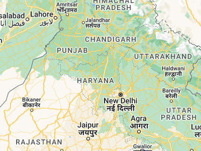Map showing location of Jīnd (29.31617, 76.31436)