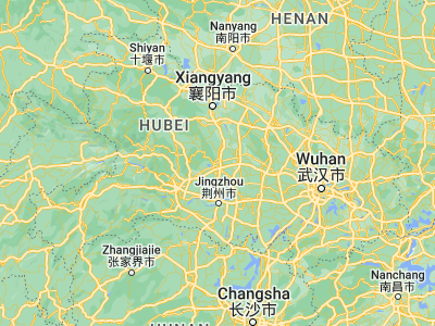 Map showing location of Jingmen (31.03361, 112.20472)