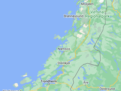 Map showing location of Jøa (64.6591, 11.26535)