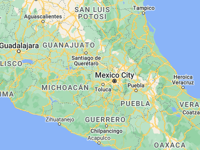 Map showing location of Jocotitlán (19.70583, -99.78778)