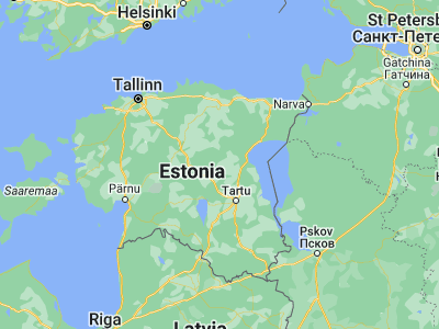 Map showing location of Jõgeva (58.74667, 26.39389)
