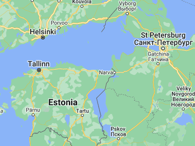 Map showing location of Jõhvi (59.35917, 27.42111)
