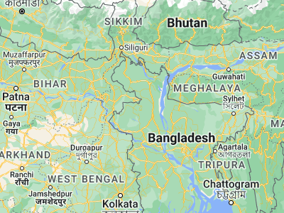 Map showing location of Joypurhat (25.09433, 89.02169)