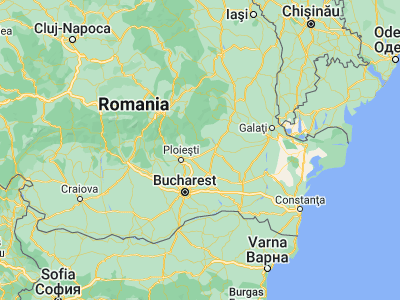 Map showing location of Jugureni (45.1, 26.45)