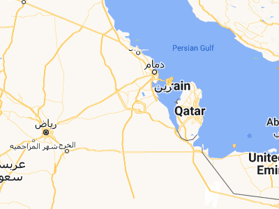 Map showing location of Julayjilah (25.5, 49.6)