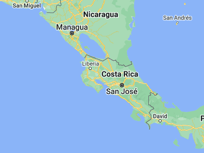 Map showing location of Juntas (10.2809, -84.95951)