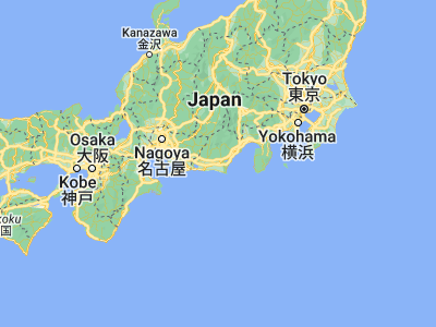 Map showing location of Kakegawa (34.76667, 138.01667)