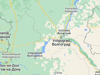 Map showing location of Kalach-na-Donu (48.69099, 43.52638)