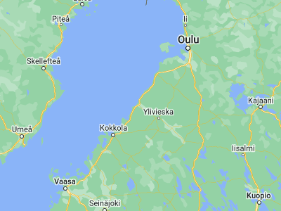Map showing location of Kalajoki (64.25, 23.95)