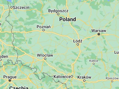 Map showing location of Kalisz (51.76109, 18.09102)