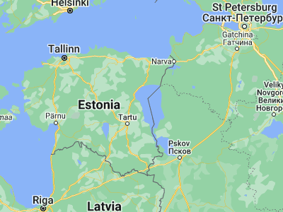 Map showing location of Kallaste (58.655, 27.15917)