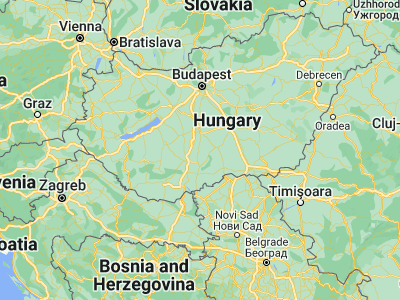 Map showing location of Kalocsa (46.52639, 18.98583)