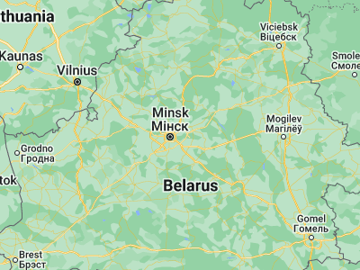 Map showing location of Kalodzishchy (53.944, 27.7823)