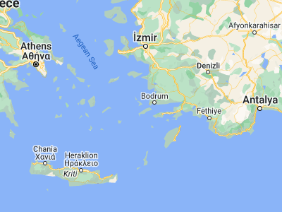 Map showing location of Kálymnos (36.95, 26.98333)