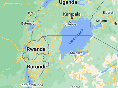 Map showing location of Kamachumu (-1.61861, 31.62)