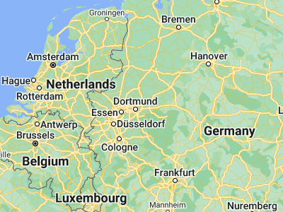 Map showing location of Kamen (51.59231, 7.6638)