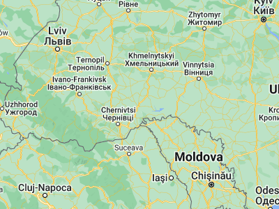 Map showing location of Kamieniec Podolski (48.6845, 26.58559)