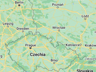 Map showing location of Kamienna Góra (50.78314, 16.03037)