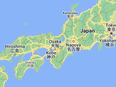 Map showing location of Kamigyō-ku (35.02954, 135.75666)