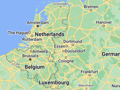 Map showing location of Kamp-Lintfort (51.50467, 6.54588)