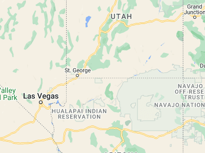 Map showing location of Kanab (37.04749, -112.52631)