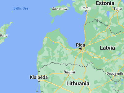 Map showing location of Kandava (57.04087, 22.77466)