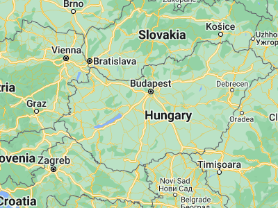 Map showing location of Kápolnásnyék (47.24004, 18.67564)