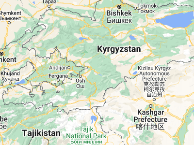 Map showing location of Kara-Kulja (40.63223, 73.59249)