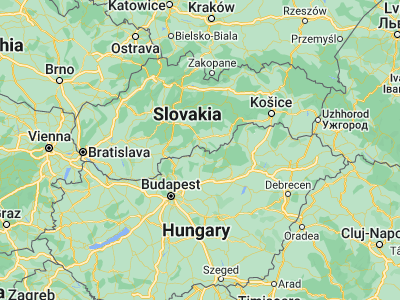 Map showing location of Karancskeszi (48.16353, 19.69686)