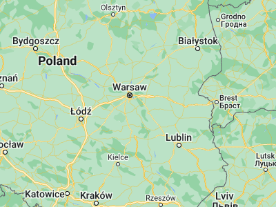 Map showing location of Karczew (52.07655, 21.24962)