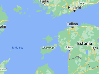 Map showing location of Kärdla (58.99778, 22.74917)