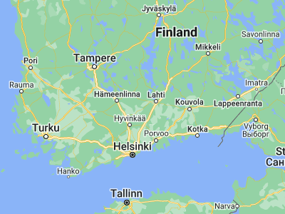 Map showing location of Kärkölä (60.91667, 25.25)